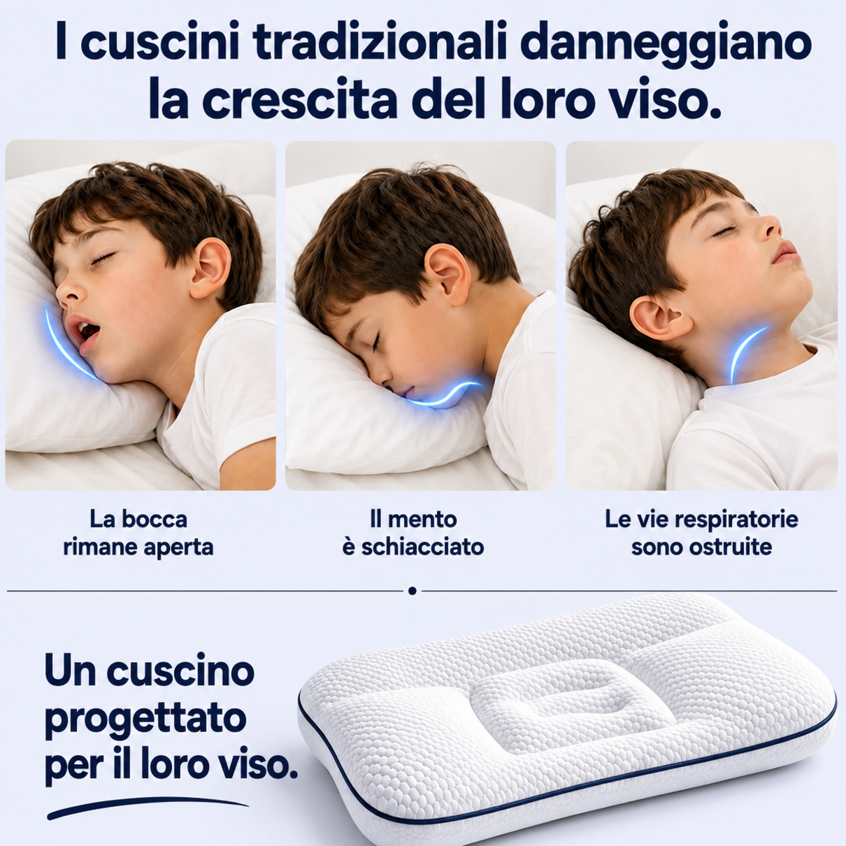 Serenia • Il Cuscino Posturale per Bambini